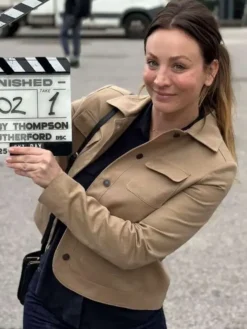 Alice Monroe Vanished Brown Jacket