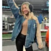 Alix Earle Miami Dolphins Denim Jacket