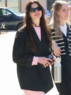 Anne Hathaway Verity Black Blazer