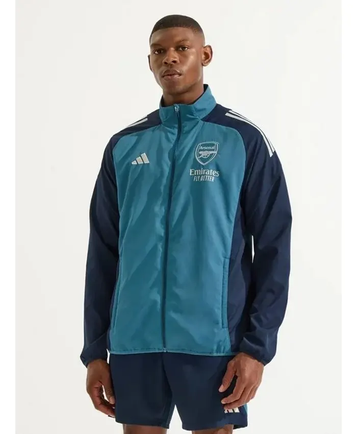 Arsenal Adidas Presentation Blue Jacket