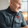 Avengers Doomsday Patrick Stewart Leather Jacket