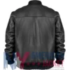 Barry Blackwell Animal Black Kingdom Leather Jacket