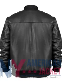 Barry Blackwell Animal Black Kingdom Leather Jacket