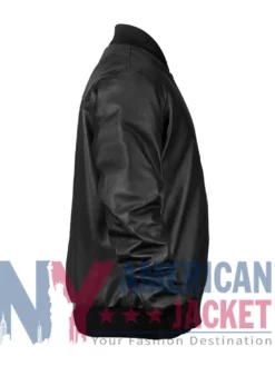 Barry Blackwell Kingdom Animal Leather Black Jacket