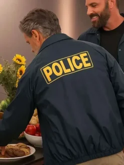 Det Sergeant JD Byrne Movie The Rip 2026 Ben Affleck Blue Police Jacket