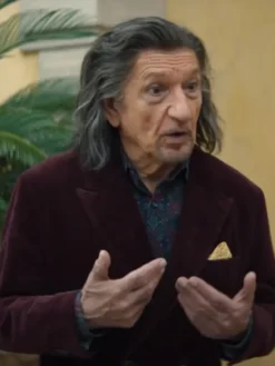 Ben Kingsley Wonder Man Velvet Blazer