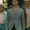Berlin Pedro Alonso Grey Blazer