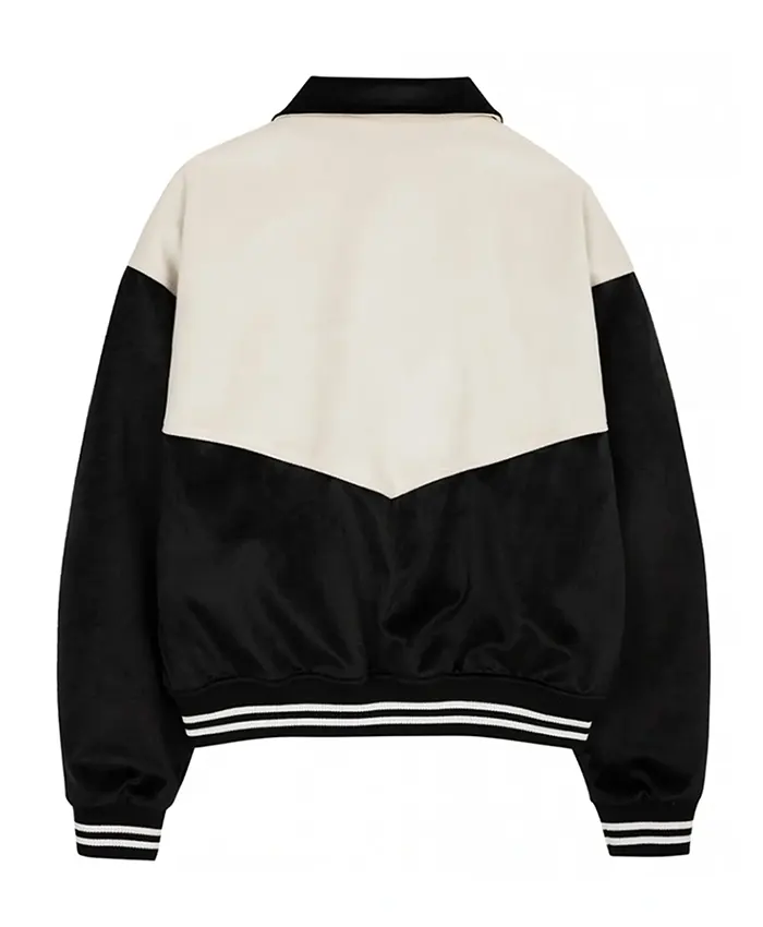 Black &White Varsity Jacket