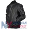 Blackwell Barry Kingdom Animal Leather Black Jacket