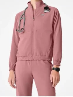 Brilliant Minds S02 Ashleigh LaThrop Scrub Jacket