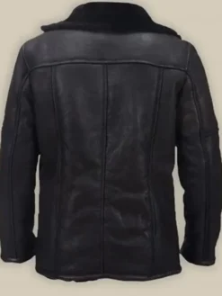 Carlos Three Pockets Buttoned Closure Shearling Jackets