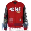 Chi Varsity Red Created Jacket