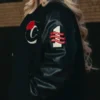 Chicago Bulls Rose Collection Black Varsity Jacket