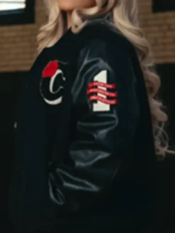 Chicago Bulls Rose Collection Black Varsity Jacket