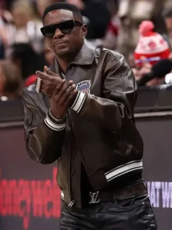 Chicago Bulls v Atlanta Hawks Boosie Badazz Leather Jacket