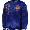 Chicago Cubs Patch Royal Jacket