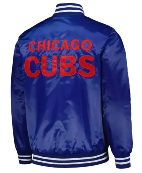 Chicago Cubs Patch Royal Jacket | Chicago Cubs Varsity Jacket