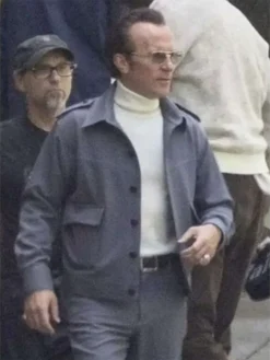 Christian Bale Madden Grey Jacket