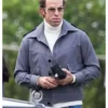 Christian Bale Madden Grey Cotton Jacket