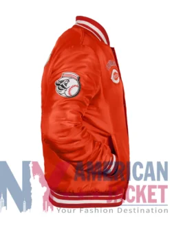 Cincinnati Reds Retro Rib Bomber Classic Jacket