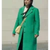 Clara Lioe Run Away 2026 Green Coat