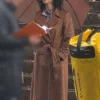 Clayface 2026 Jessica Grundle Brown Coat