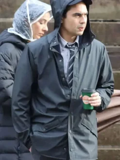 Clayface 2026 Max Minghella Black Jacket