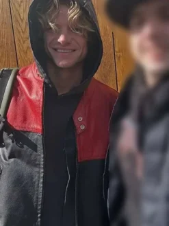 Clayface 2026 Tom Rhys Harries Leather Jacket