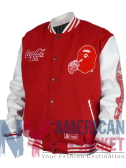 Coca Red Cola Varsity Jacket