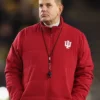 Curt Cignetti Indiana Hoosiers Red cotton Jacket