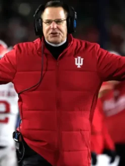 Curt Cignetti Indiana Hoosiers cotton Jacket
