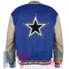Dallas Cowboys WANG Full-Snap GOLF Letterman Jacket