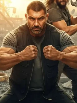 Dave Bautista The Wrecking Crew Black Vest