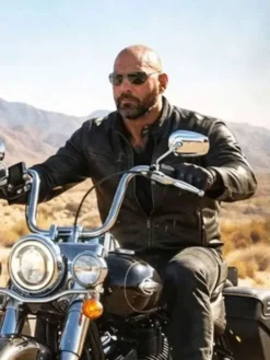 Dave Bautista black jacket