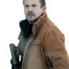 David Lyons The Night Agent Brown Jacket