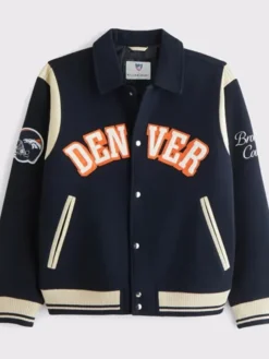 Denver Broncos Varsity Bomber Jacket