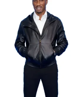 Didier Drogba Black Leather Jacket
