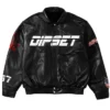 Diplomats Leather Dipset Black Jacket