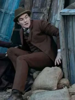 Dónal Finn Young Sherlock Brown blazer