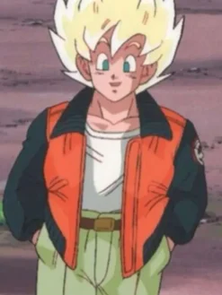 Dragon Ball Z Goku 59 Leather Bomber Jacket