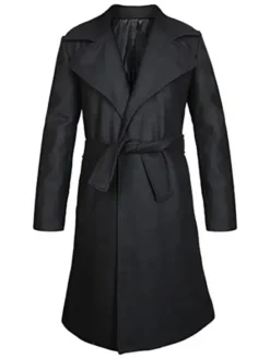 Dune Paul Atreides Trench Black Coat