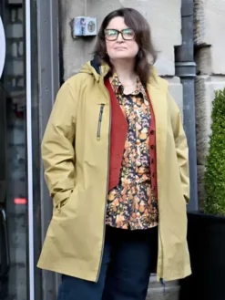 Elena Ravenscroft Run Away Yellow Coat