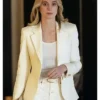 Elizabeth Debicki The Adventures of Cliff Booth White Blazer