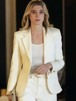 Elizabeth Debicki The Adventures of Cliff Booth White Blazer