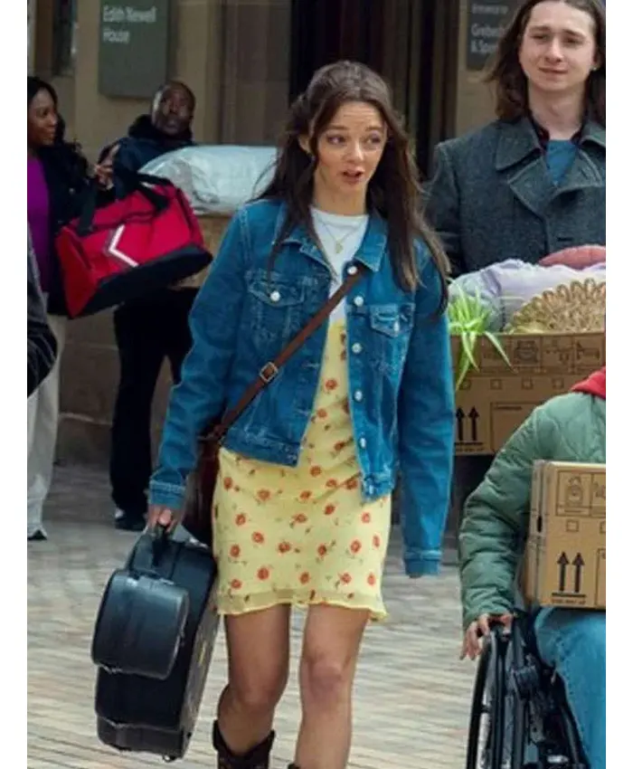 Ellie de Lange Run Away Blue Denim Jacket