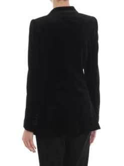 Emily in Paris S05 Thalia Besson Black velvet Blazer