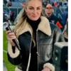 Erin Andrews Black Leather Jacket