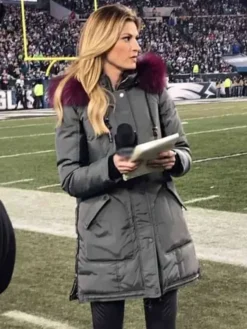 Erin Andrews NFL Championship Coat