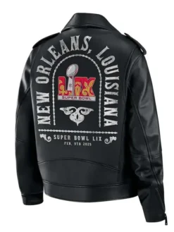 Erin Andrews Super Bowl LIX New Orleans Jackets