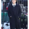 Evan Peters The Beauty Black Wool Coat